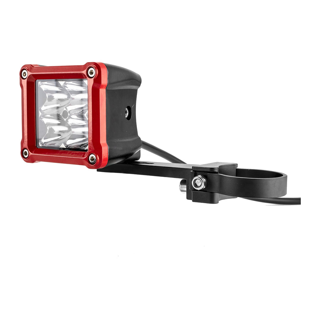 40W 3 in LED Light Pods with 2 in Roll Cage Clamp Mounts, Yamaha Wolverine RZR UTV - view 2