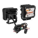 A-Pillar 3 in Dual Color Strobe Lights with Mounts and DT Wire for Can-Am Maverick R - view 2