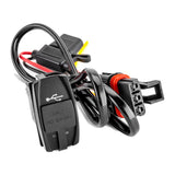 Plug and Play Dual USB 4.2A Fast Charger for Polaris Ranger General RZR Pulse Bus Bar