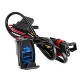 Plug and Play Dual USB 4.2A Fast Charger for Polaris Ranger General RZR Pulse Bus Bar - view 2