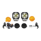 A-Pillar 3.5 in LED Pod Lights with DT Wiring for Pro-Fit Cage, Ranger General Ridge UForce