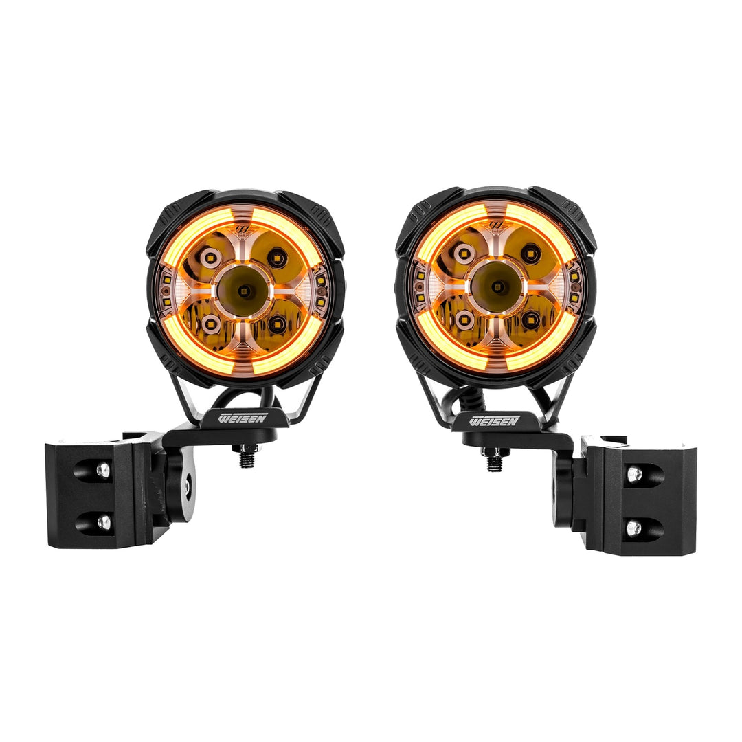 A-Pillar 3.5 in LED Pod Lights with DT Wiring for Pro-Fit Cage, Ranger General Ridge UForce - view 3