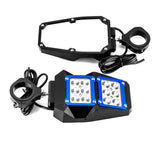 Side Mirrors with LED Light and Roof 50 in Light Bar Mount for Can-Am Maverick R - view 4