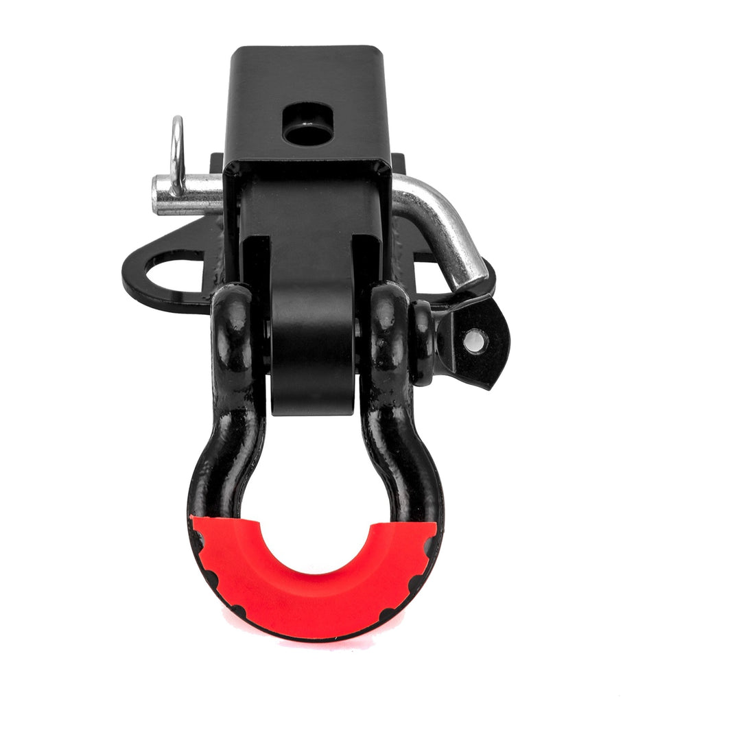 2 in Trailer Hitch Receiver with Shackle Tow Mount for Honda Rancher Rubicon IRS - view 2