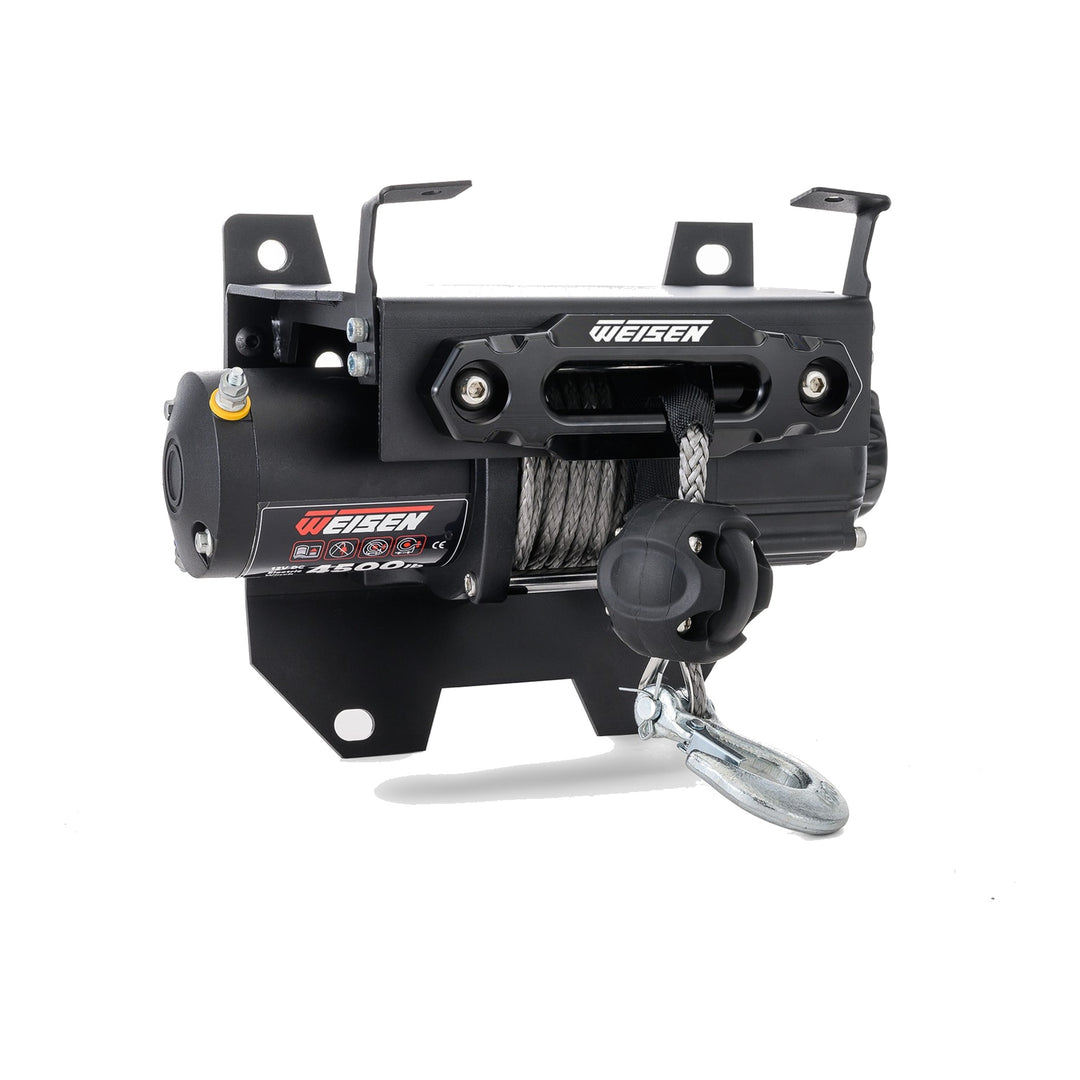 4500 lb 12V Electric Winch Kit with Mount for 2022-2024 Polaris RZR Pro R and Turbo R - view 3