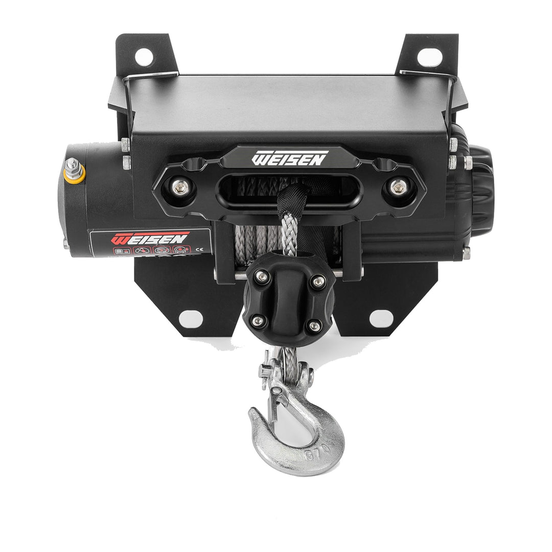 4500 lb 12V Electric Winch Kit with Mount for 2022-2024 Polaris RZR Pro R and Turbo R - view 4