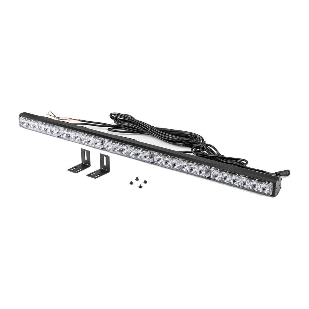 30 in Rear Chase LED Light Bar, Turn Brake Reverse, Optional Brackets and Wire Kit