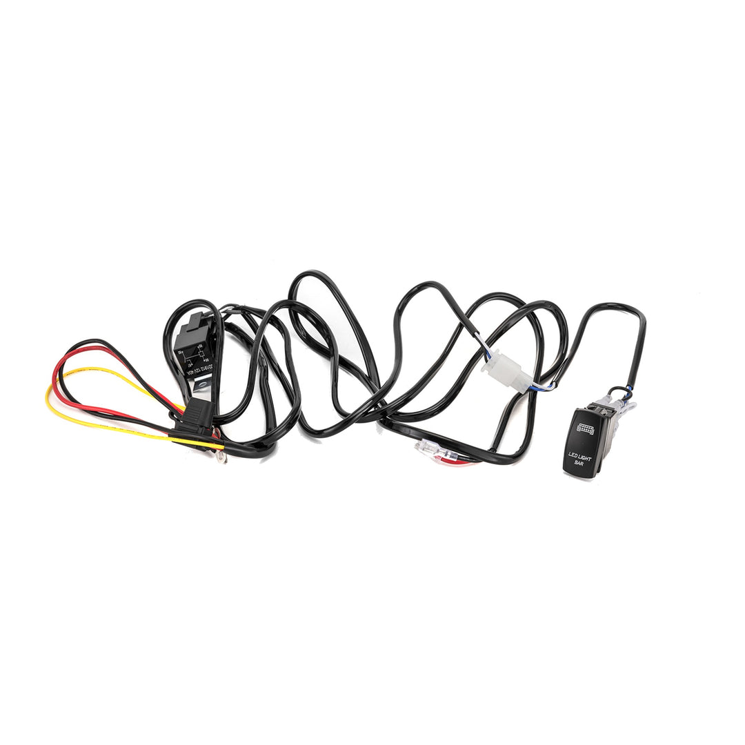 Key-On LED Light Bar Wiring Harness with Rocker Switch for UTVs, 300W - view 4