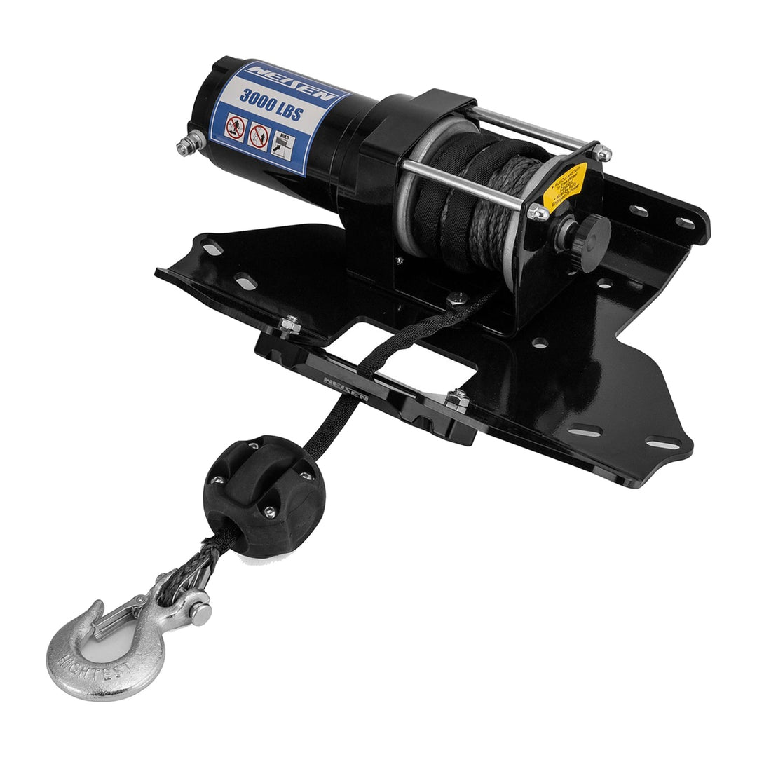3000 lb Electric Winch Kit with Mount for Kawasaki Brute Force 650 / 750 4x4