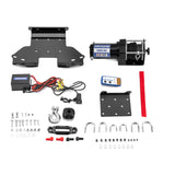 3000 lb Electric Winch Kit with Mount for Kawasaki Brute Force 650 / 750 4x4 - view 3