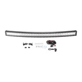 52" Amber & White Strobe LED Light Bar Roof Kit for 1999-2010 Jeep Grand Cherokee
