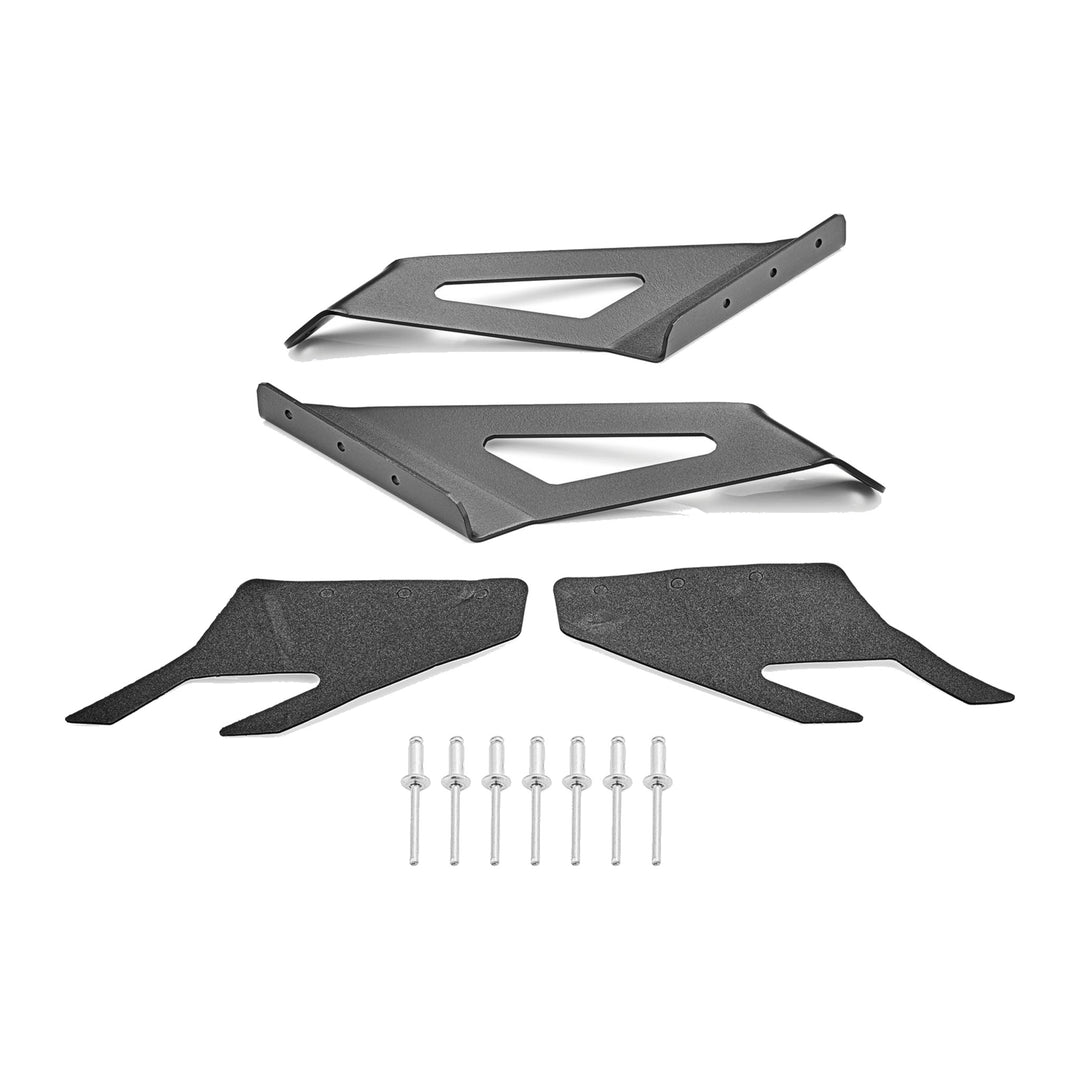 Roof Mount Brackets for 50" Curved LED Light Bar, 2015-2019 Silverado & Sierra 2500HD 3500HD
