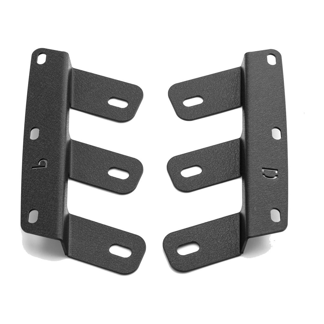 Fog Light LED Pod Bumper Brackets for 2021-2026 Ford Bronco with Steel Bumper