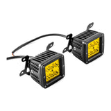 Amber 48W LED Fog Light Kit for 2019-2024 Ram 2500 3500 Big Horn - view 2