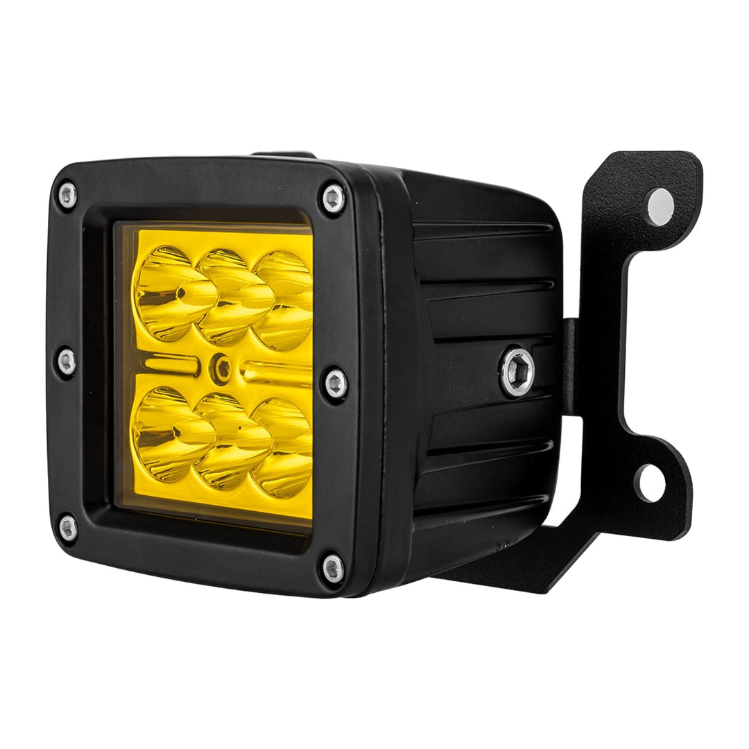 Amber 48W LED Fog Light Kit for 2019-2024 Ram 2500 3500 Big Horn - view 4