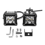 3" 40W LED Cube Ditch Light Kit with Hood Mounts for 2000-2006 Toyota Tundra - view 3