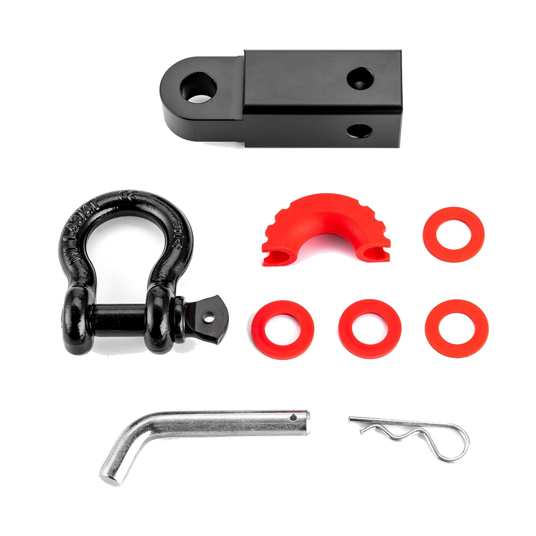 2" Shackle Hitch Receiver with 3/4" D-Ring & 7/8" Pin - view 2