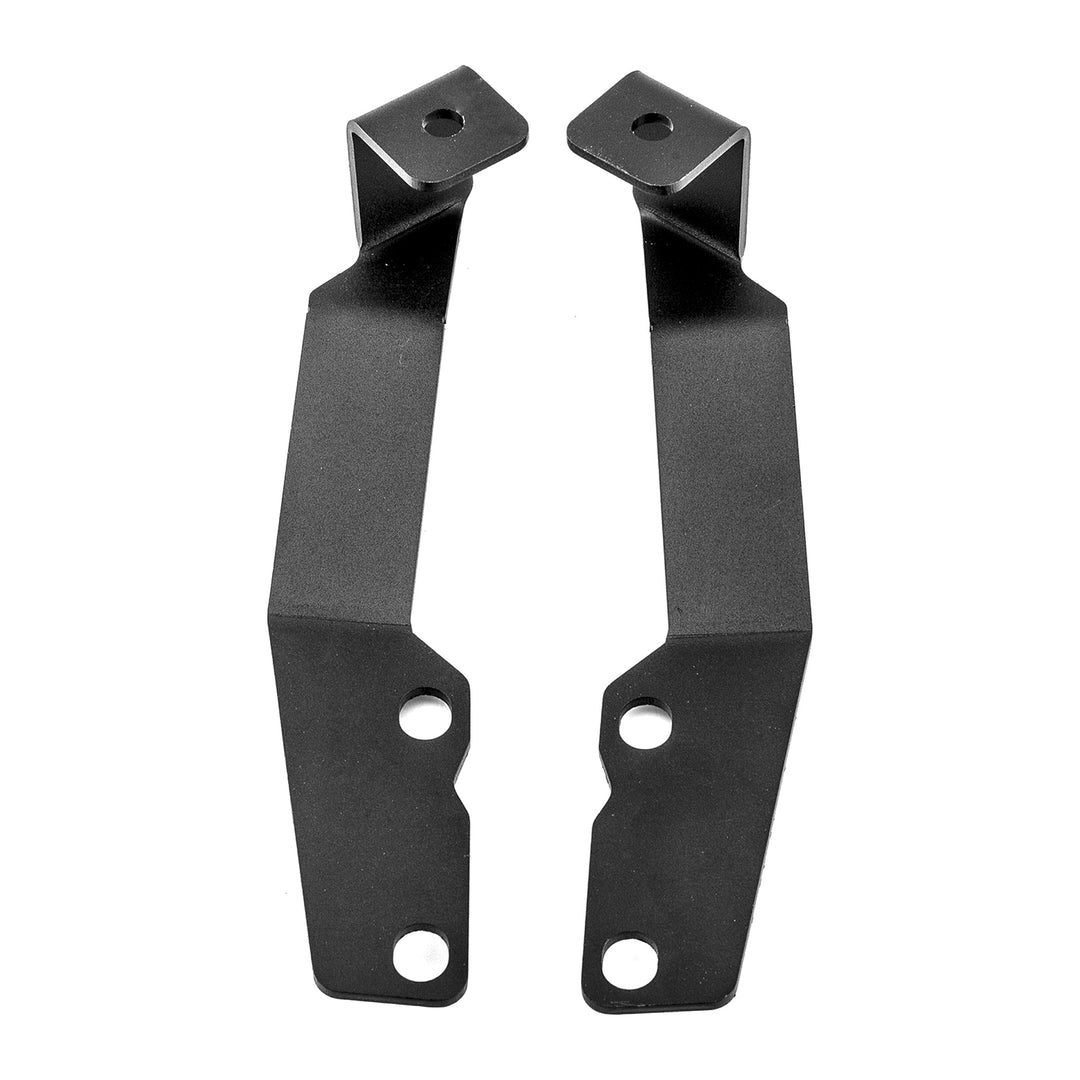 Hood Ditch Light Mounting Brackets for 2008-2013 Toyota Highlander (Pair)