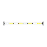 35" 48-LED Amber Windshield Strobe Light Bar with 36 Flash Patterns