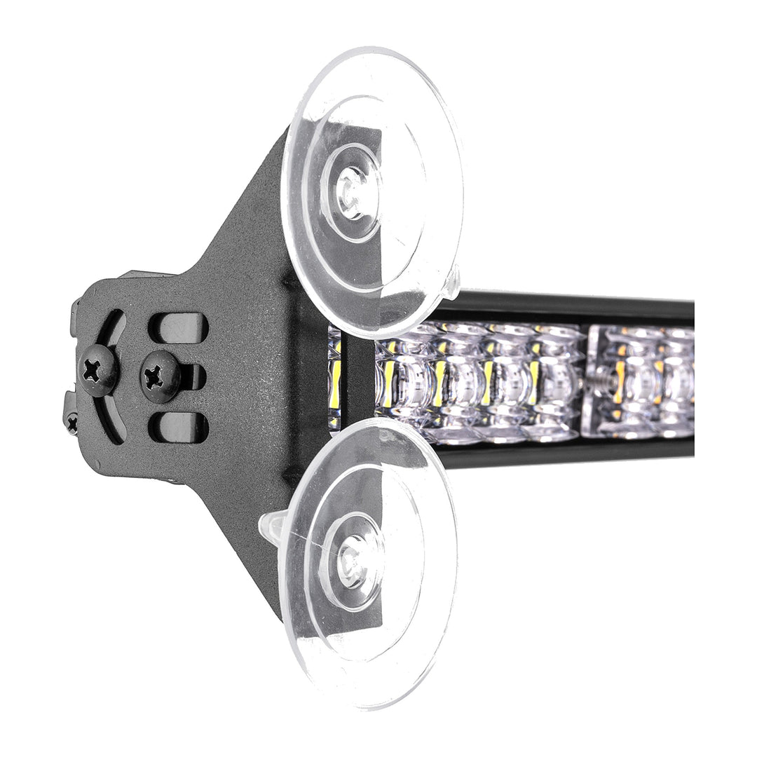 35" 48-LED Amber Windshield Strobe Light Bar with 36 Flash Patterns - view 4