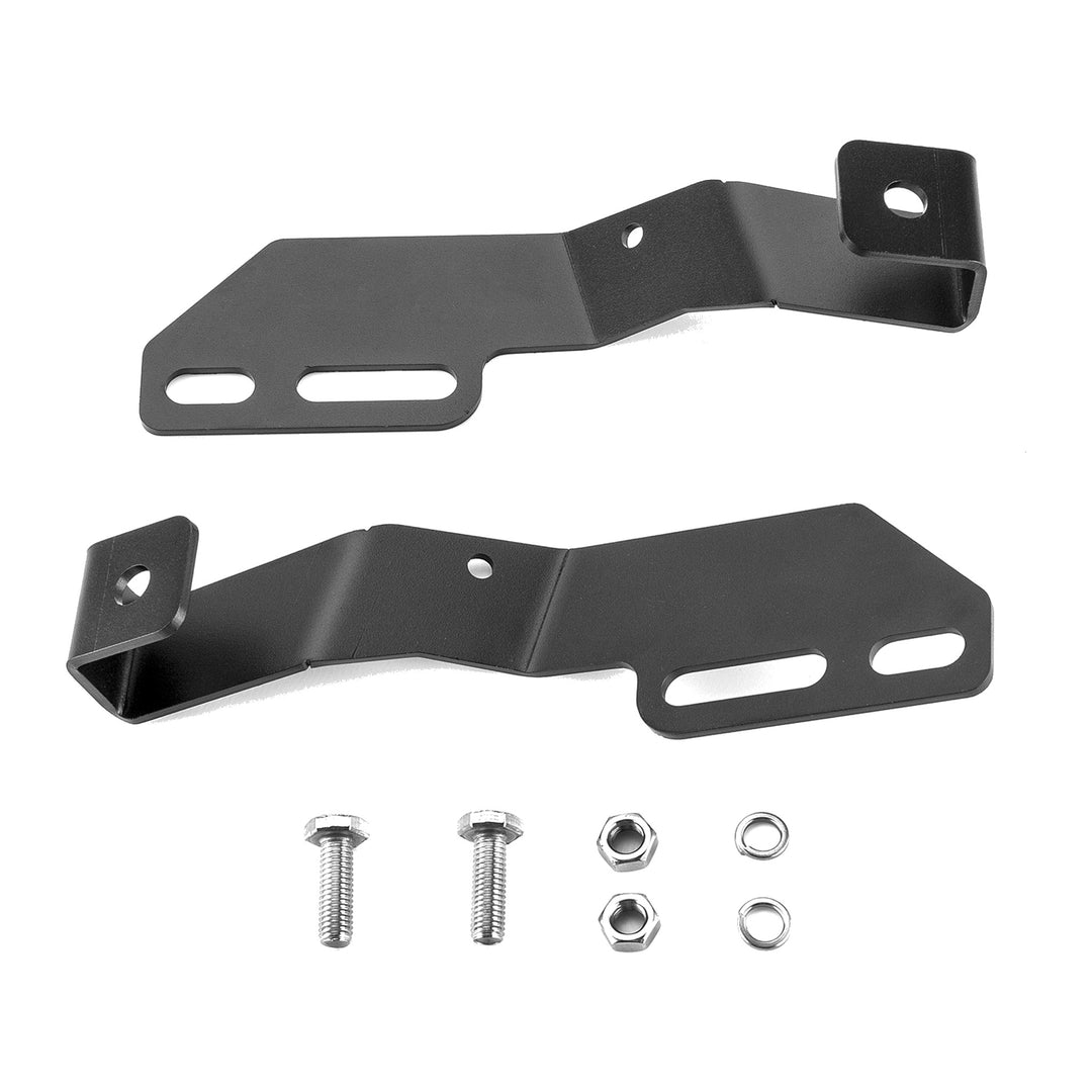 Hood Ditch Light Mounting Brackets for Subaru Impreza, WRX STI & XV Crosstrek (Pair)