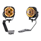 3.5" LED Ditch Light Kit with Dynamic DRL for 2000-2006 Chevy Tahoe GMC Yukon & GMT800 Trucks - view 2