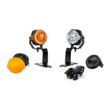 3.5" LED Ditch Light Kit with Dynamic DRL for 2000-2006 Chevy Tahoe GMC Yukon & GMT800 Trucks - view 3