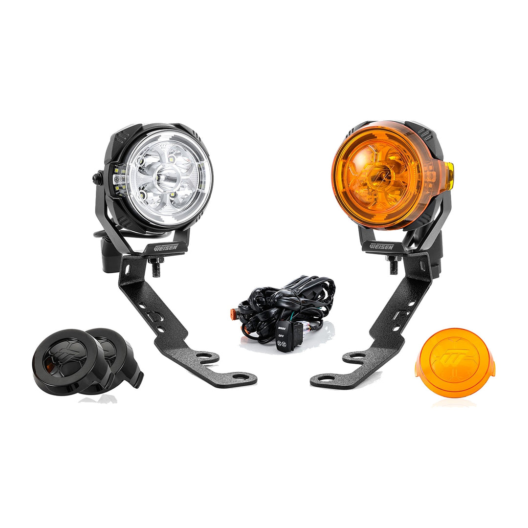 3.5" LED Ditch Light Kit with Dynamic DRL for 2024-2026 Toyota Tacoma, Tundra & 2025 4Runner