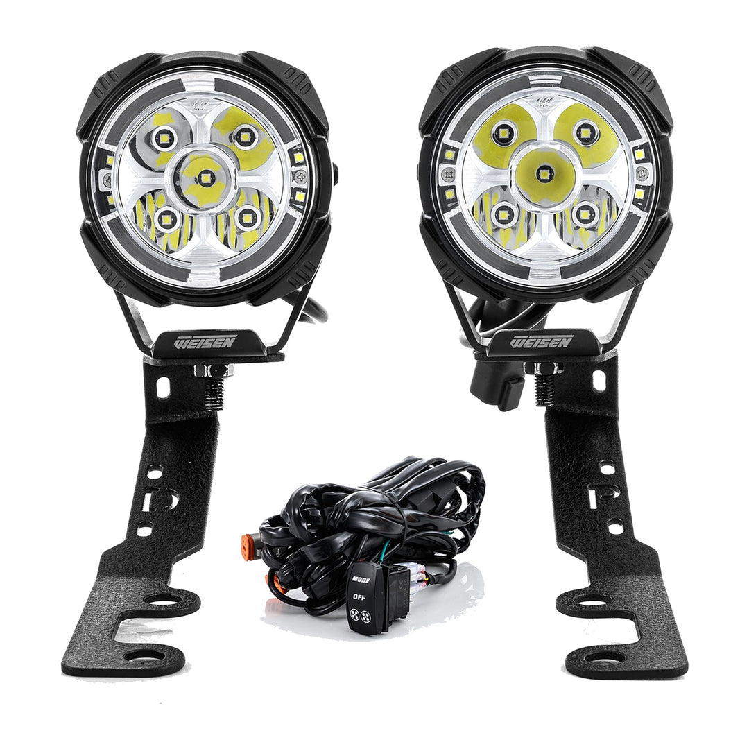 3.5" LED Ditch Light Kit with Dynamic DRL for 2024-2026 Toyota Tacoma, Tundra & 2025 4Runner - view 3