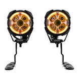 3.5" LED Ditch Light Kit with Dynamic DRL for 2007-2013 Silverado Sierra 1500 & GMT900 Trucks/SUVs - view 2