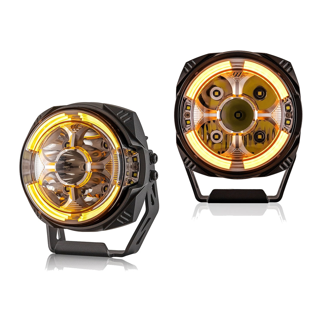 3.5" LED Ditch Light Kit with Dynamic DRL for 2010-2026 Ram 2500 3500 - view 4
