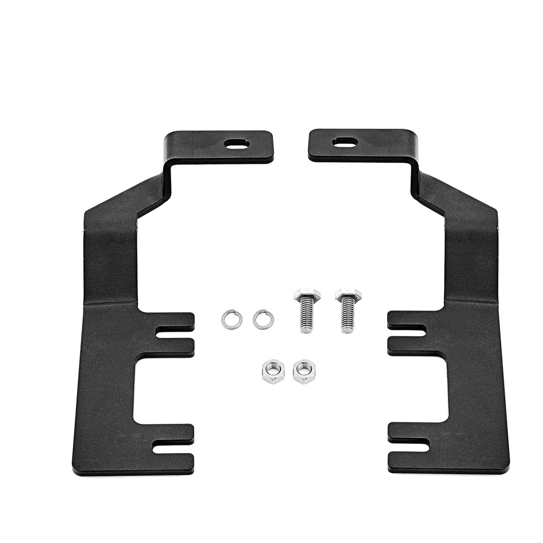 Hood Ditch Light Mounting Brackets for 2015-2022 Chevy Colorado & GMC Canyon (Pair)
