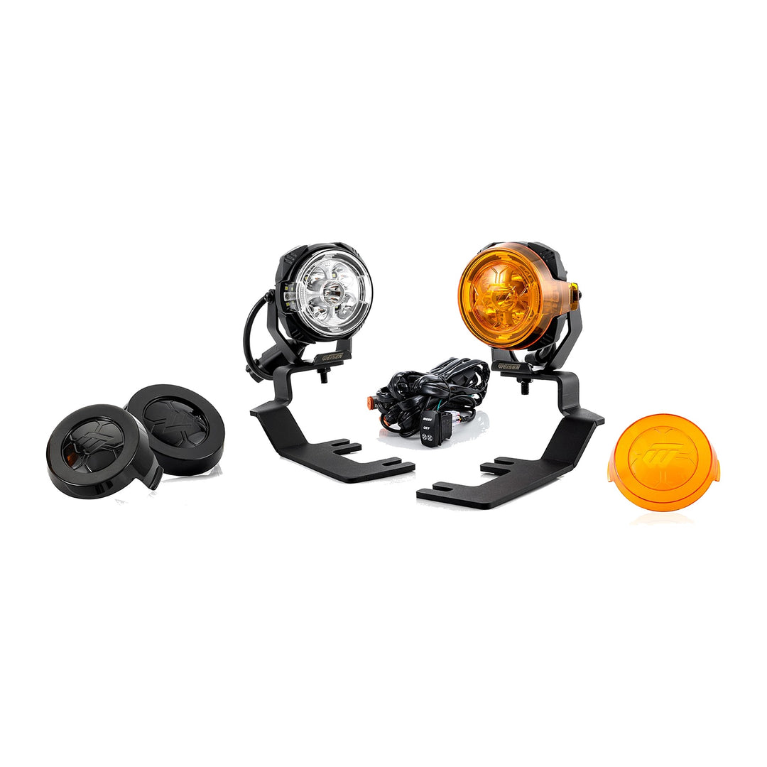 3.5" LED Ditch Light Kit with Dynamic DRL for 2015-2022 Chevy Colorado & GMC Canyon