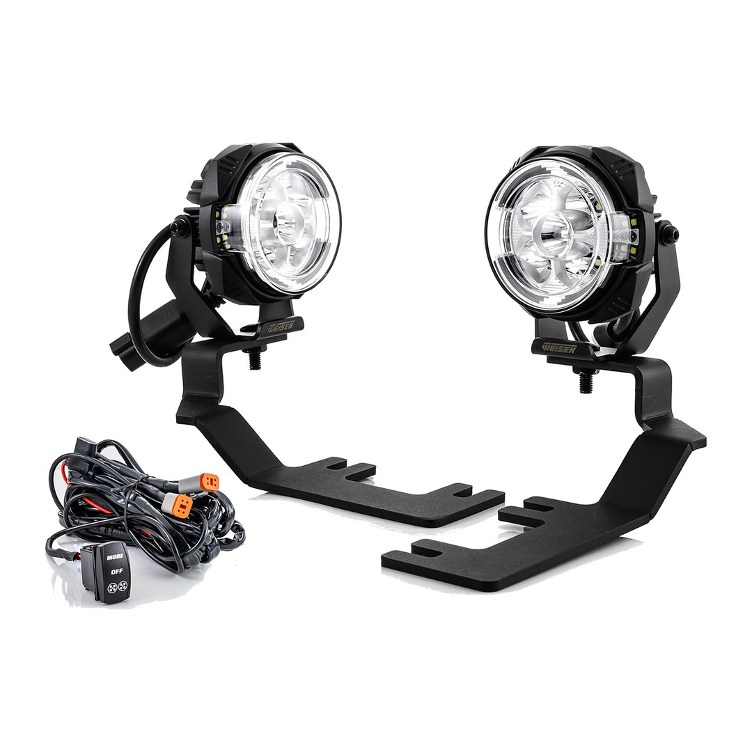 3.5" LED Ditch Light Kit with Dynamic DRL for 2015-2022 Chevy Colorado & GMC Canyon - view 2
