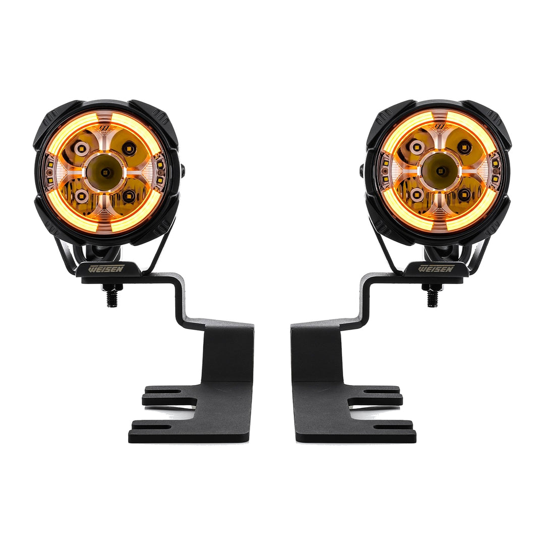 3.5" LED Ditch Light Kit with Dynamic DRL for 2015-2022 Chevy Colorado & GMC Canyon - view 3