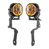 3.5" LED Ditch Light Kit with Dynamic DRL for 2019+ Silverado 1500 & 2020+ Silverado Sierra 2500HD 3500HD - view 2