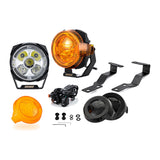 3.5" LED Ditch Light Kit with Dynamic DRL for 2005-2015 Toyota Tacoma - view 3