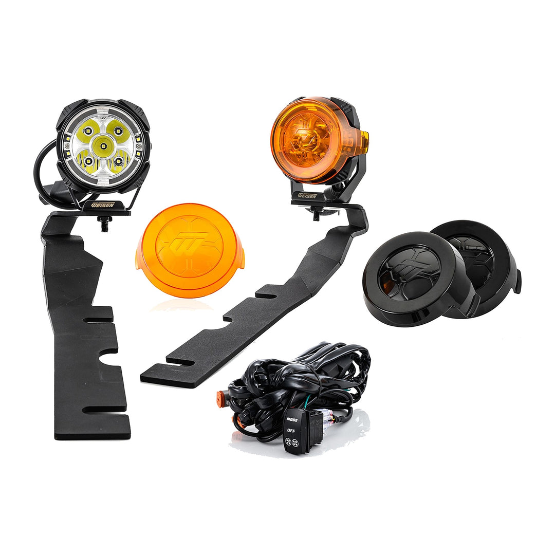 3.5" LED Ditch Light Kit with Dynamic DRL for 2009-2018 Ram 1500 & 2019-2023 Ram 1500 Classic