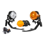 3.5 in LED Ditch Light Kit with Dynamic DRL for 2022-2026 Chevy Silverado & GMC Sierra 1500 - view 3