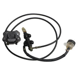Hydraulic Rear Brake Caliper Cylinder Assy + Disc Pad for 150cc 200cc 250cc ATV – product image