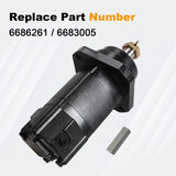 Hydrostatic Drive Motor for Bobcat MT100 MT52 MT55 MT85 6686261 Left or Right US – product image
