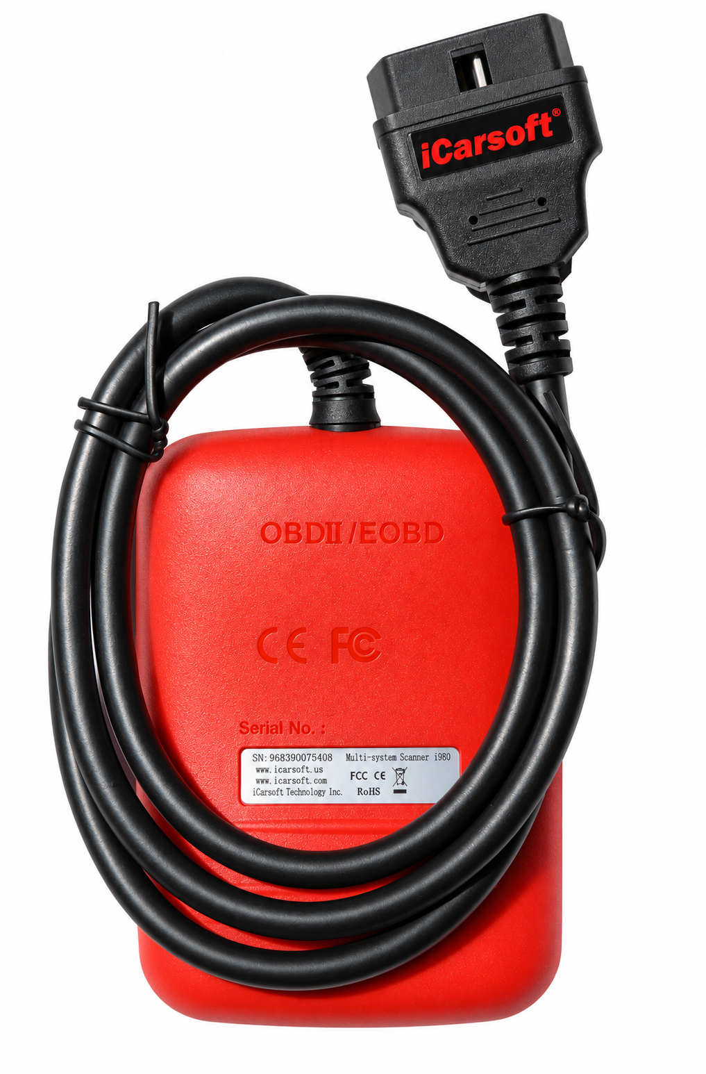 OBD2 Multi-System Diagnostic Scanner for Mercedes-Benz iCarsoft i980 — studio product image 03