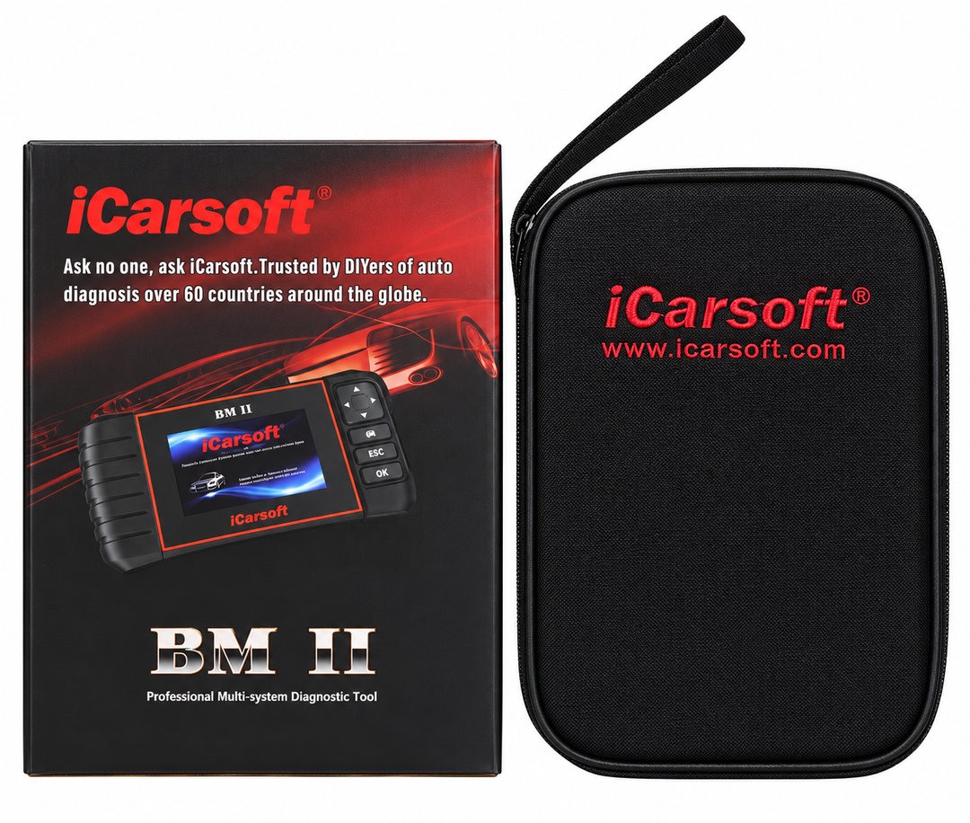 OBD2 Diagnostic Scanner for BMW MINI Rolls-Royce iCarsoft BM II — studio product image 03