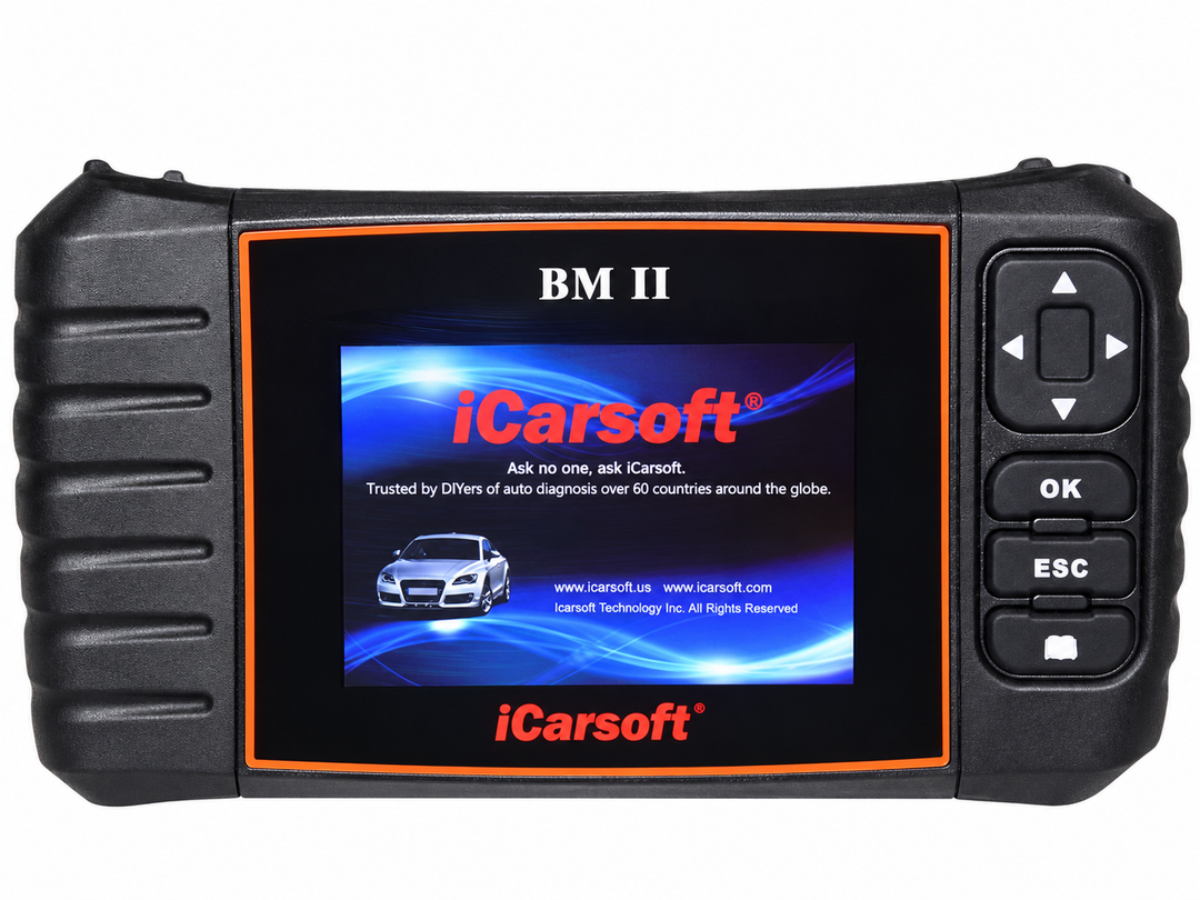 OBD2 Diagnostic Scanner for BMW MINI Rolls-Royce iCarsoft BM II — studio product image 06
