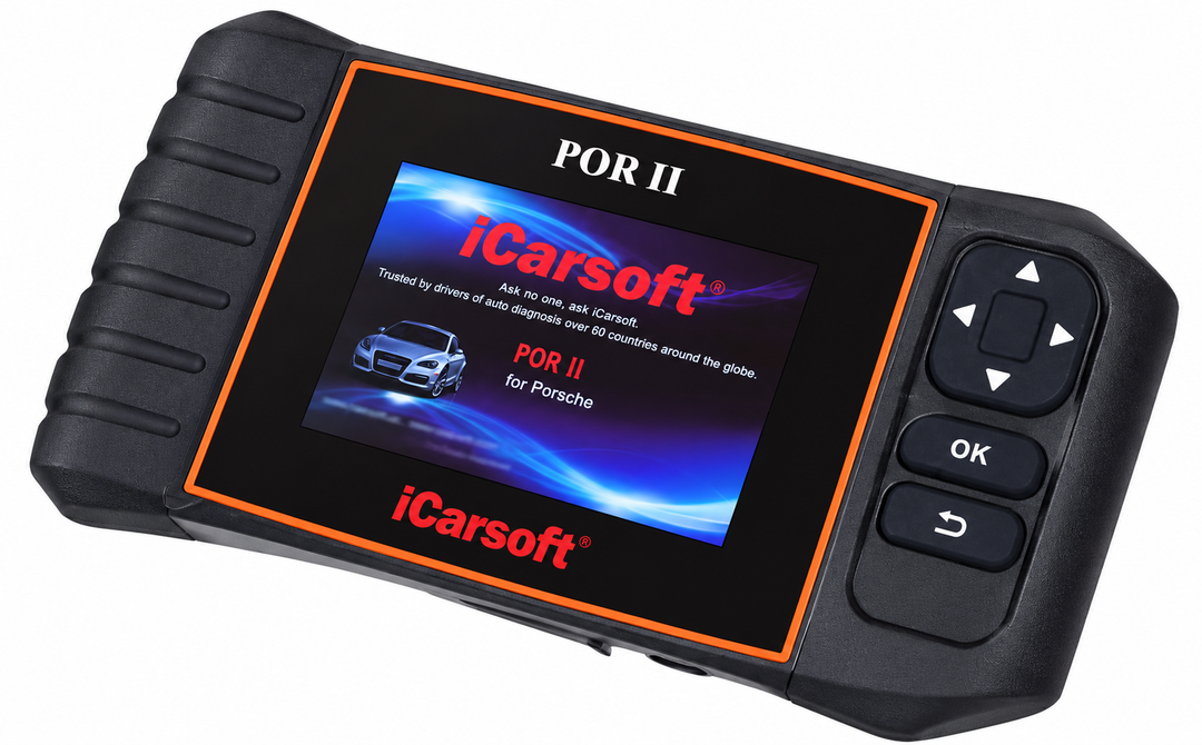 OBD2 Diagnostic Scanner for Porsche Vehicles iCarsoft POR II — studio product image 03