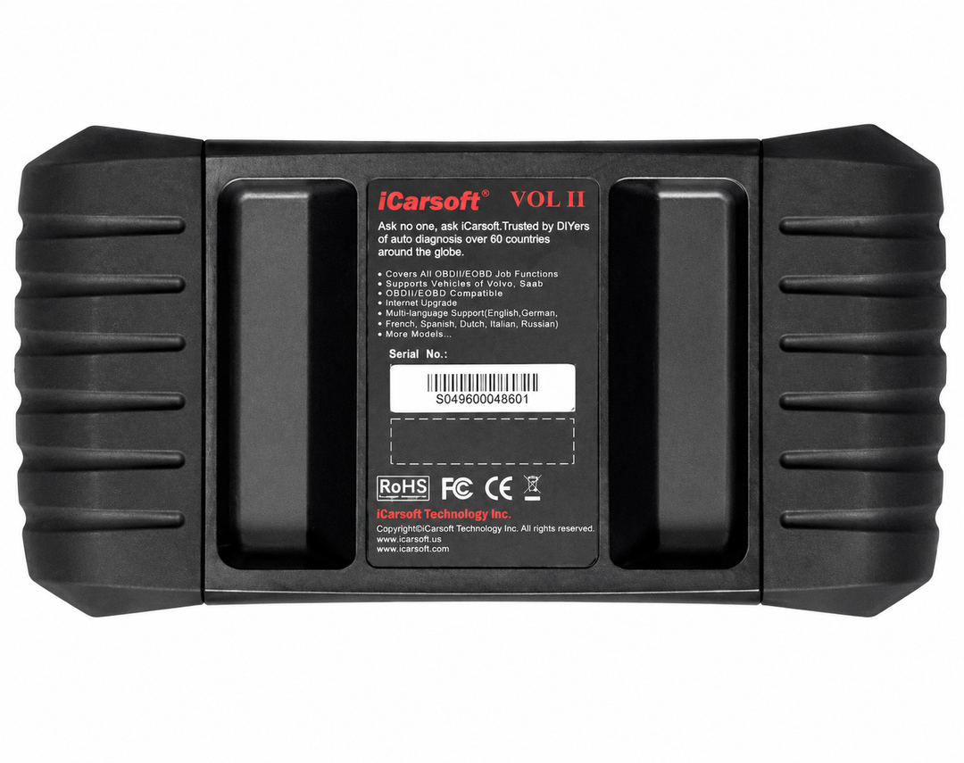 OBD2 Diagnostic Scanner for Volvo Saab iCarsoft VOL II — studio product image 05