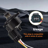 Idle Air Control Sensor Harness Connector for 2013 Polaris RZR XP 900 US 100-1341 – product image 3