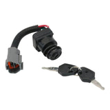 Ignition Starter Switch with Keys for Kubota Backhoe Loaders