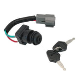 Ignition Starter Switch with Keys for Kubota Backhoe Loaders