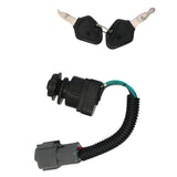 Ignition Starter Switch with Keys for Kubota Backhoe Loaders